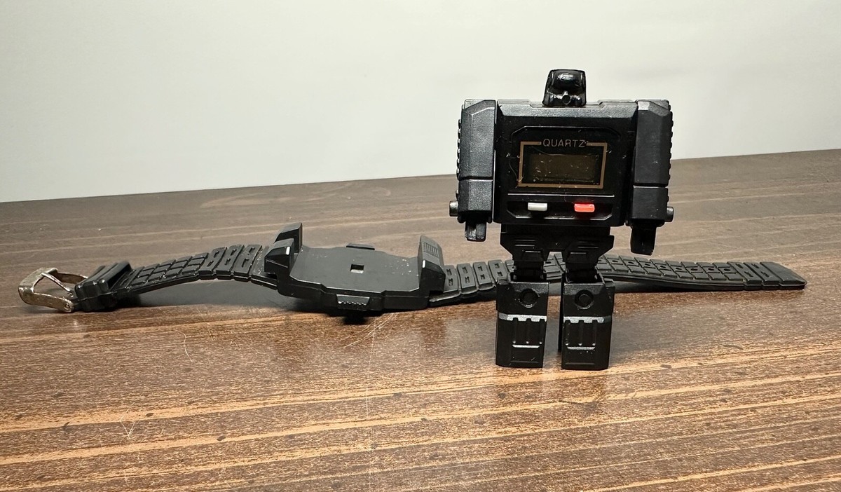 Takara Kronoform Robot Watch 80s Transformer Watch 1980s Quartz