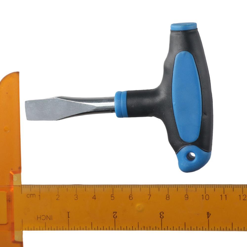 Multicolor T Handle Slotted Screwdriver Maintenance Tools Quick Release