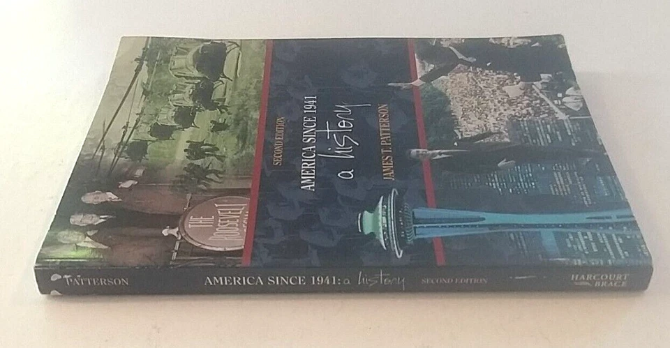 America Since 1941 A History By James T. Patterson 1999 Paperback Book - Image 3 of 4