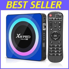 Android 13.0 TV Box - 8K Resolution with 4GB RAM  64GB ROM for Smooth Streaming