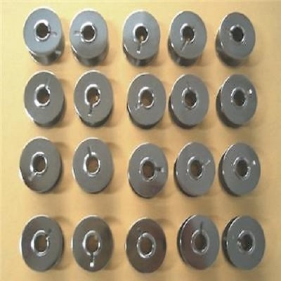 20 Bobbins For Singer 15K30, 16, 31, 31-15, 44, 331K Class Sewing Machines