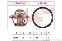 EPS Thermostat KüHlmittel Mit Dichtung 74°C FüR Ford Focus Turnier Puma