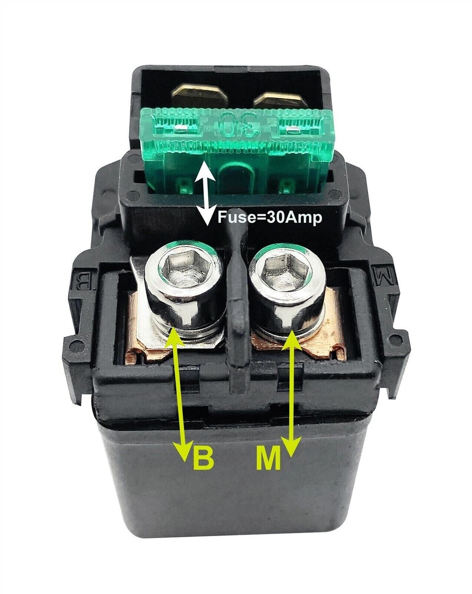 Starter Solenoid Relay For Kawasaki ZX1200 Ninja ZZR1200 2000-2005