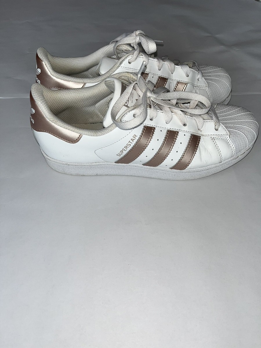 Adidas Superstar Women's Size Rose Gold