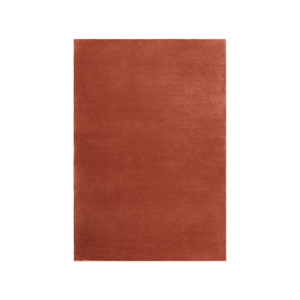 Grand - Brick Red, Hand-Tufted Wool Soft Area Rug Carpet, 5x8, 6x9, 8x10, 9x12 - Image 2 of 4