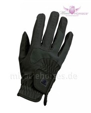 Busse Reithandschuhe Classic Stretch schwarz anti-slip für Damen Herren Kinder