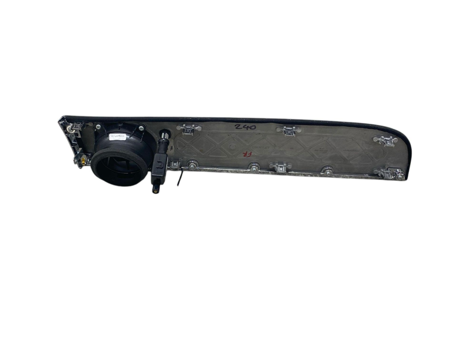 16-20 BENTLEY BENTAYGA OEM RIGHT OUTER DASH INSTRUMENT PANEL MOLDING W/ AIR VENT