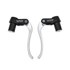 TEKTRO RX 4.1 Time Trial/TT/Triathlon Bar End Aero Brake Lever Set , Silver