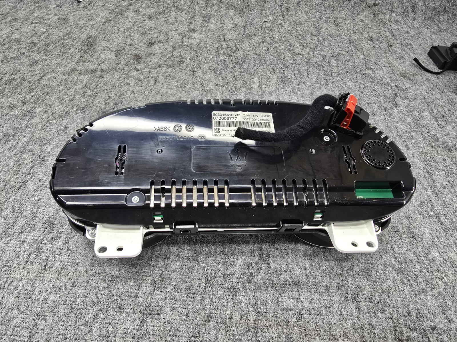 SPEEDOMETER INSTRUMENT GAUGE CLUSTER SPEEDO OEM 40K 14-17 MASERATI GHIBLI S