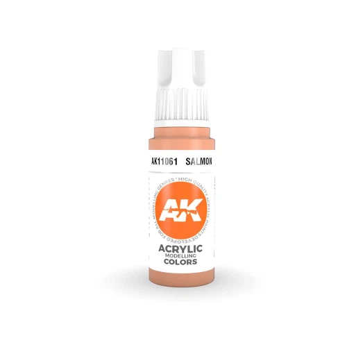 AK INTERACTIVE: colore acrilico 3rd Generation Salmon 17ml - Foto 1 di 1