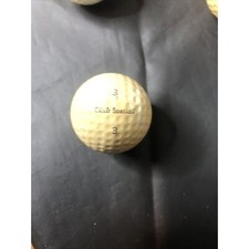 Acushnet 1 Club Special Vintage Golf Ball -Double Number 3 RARE. And 1 Single 3