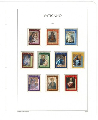 Stamps Vaticano  2002 4 folders Leuchttrum  READ DESCRIPTION