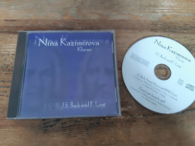 CD Klassik Nina Kazimirova - JS Bach/F Liszt (10 Song) PRIVAT PRESS jc