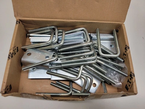 LOT OF (25) NEW OLD STOCK! EATON 3/4" FLANGE BEAM CLAMPS B441-22ZN