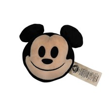 Disney Parks Emoji Mickey Mouse Stuffed Plush Toy 4"