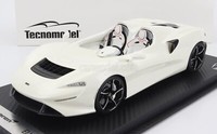 Tecnomodel 1/18 Mclaren Elva 2020 Weiss Modellbau Statisches Modell Diecast