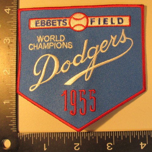 PATCH 1955 World Series Ebbets Field 