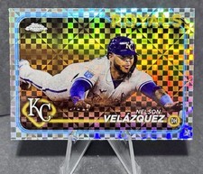 2024 Topps Chrome Update - Nelson Velazquez #USC49 X-FRACTOR Parallel