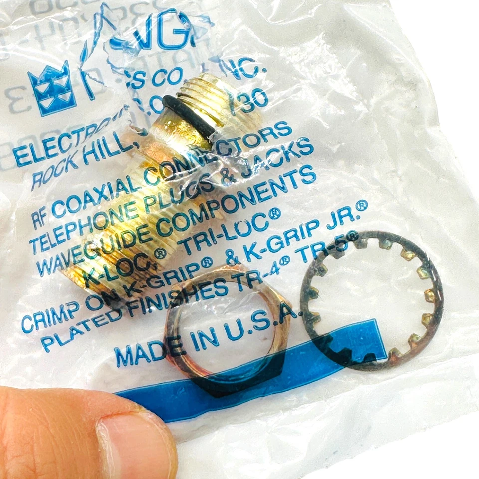 Kings Electronics 1209-12 RF Coaxial Connector Female Made in USA - Image 2 of 4