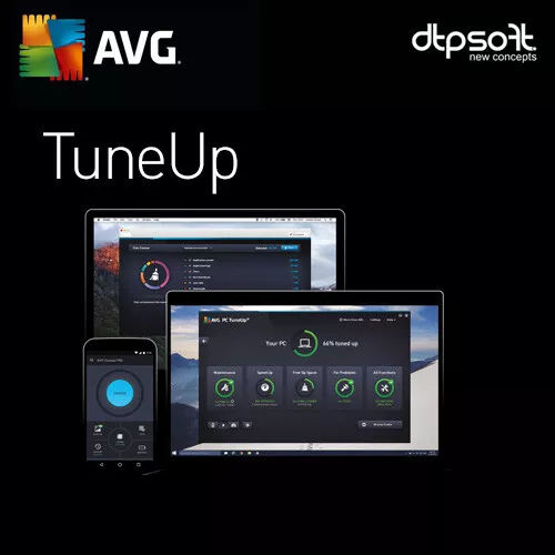 TuneUp Utilities 2025 1 PC AVG Tune Up Vollversion Tune Up /Nf.v. 2024 DE
