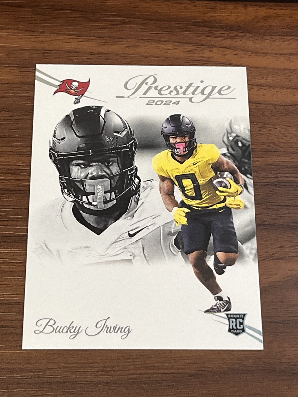 Bucky Irving 2024 Prestige Football RC #379 Tampa Bay Buccaneers