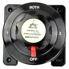 Marine Dual Battery Selector Switch Heavy Duty Isolator Switch Boat RV Car Yacht