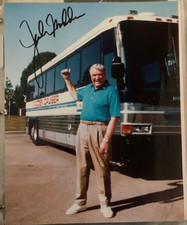 JOHN MADDEN PHILADELPHIA EAGLES AUTOGRAPHED SIGNED 8X10 MADDEN CRUISER!