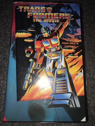 The Transformers The Movie: More Than Meets The Eye 1986 1995 VHS Clamshell