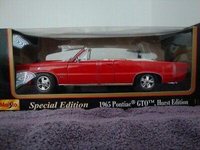 RARE 1965 PONTIAC GTO HURST EDITION CONVERTIBLE MAISTO SPECIAL