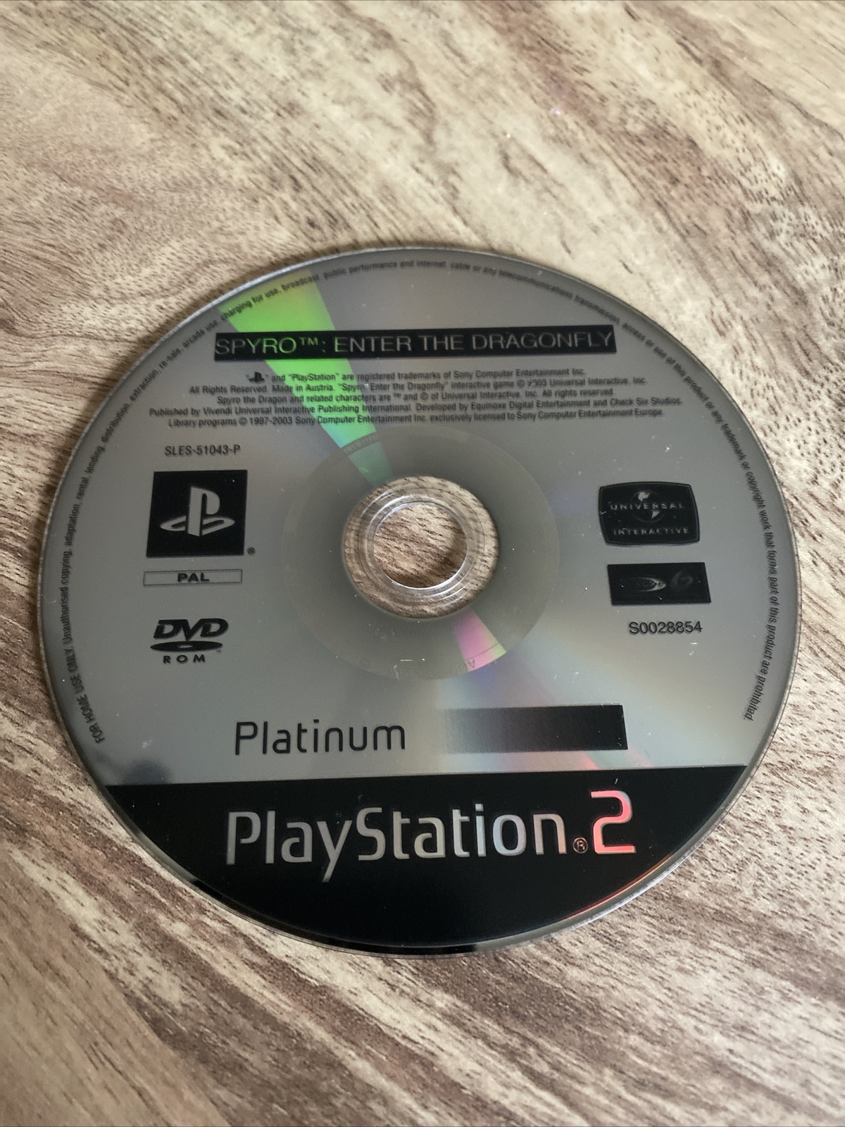 Spyro : Enter the Dragonfly Sony Playstation 2 PS2 - Disque seul