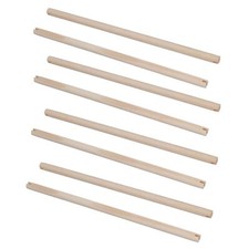 8PK Wooden Bird Perch Canary Budgie Cockatiel Parrot Bird Cage Accessories 16"