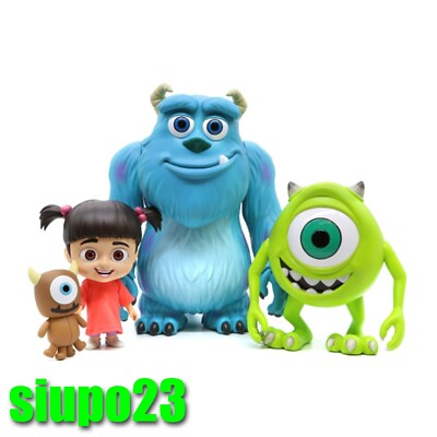 Herocross ~ HVS #046+047+048 Disney Monster Inc Deluxe Set (Mike