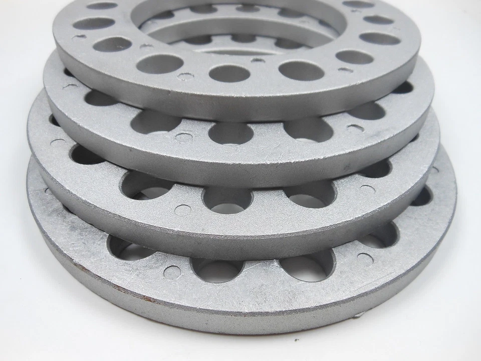 4 PIEZAS 8 TACOS ESPACIADORES DE RUEDA 8X6,5" 1/2 PULGADA SILVERADO SIERRA 2500 3500 H2 DURAMAX Foto 2 de 4