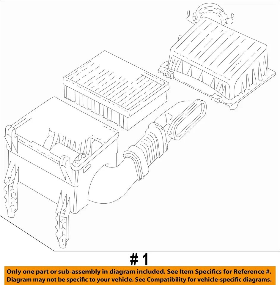 Conjunto de filtro de aire usado se adapta a: Land Rover Discovery 2001 4,0 L serie II grado Foto 4 de 4