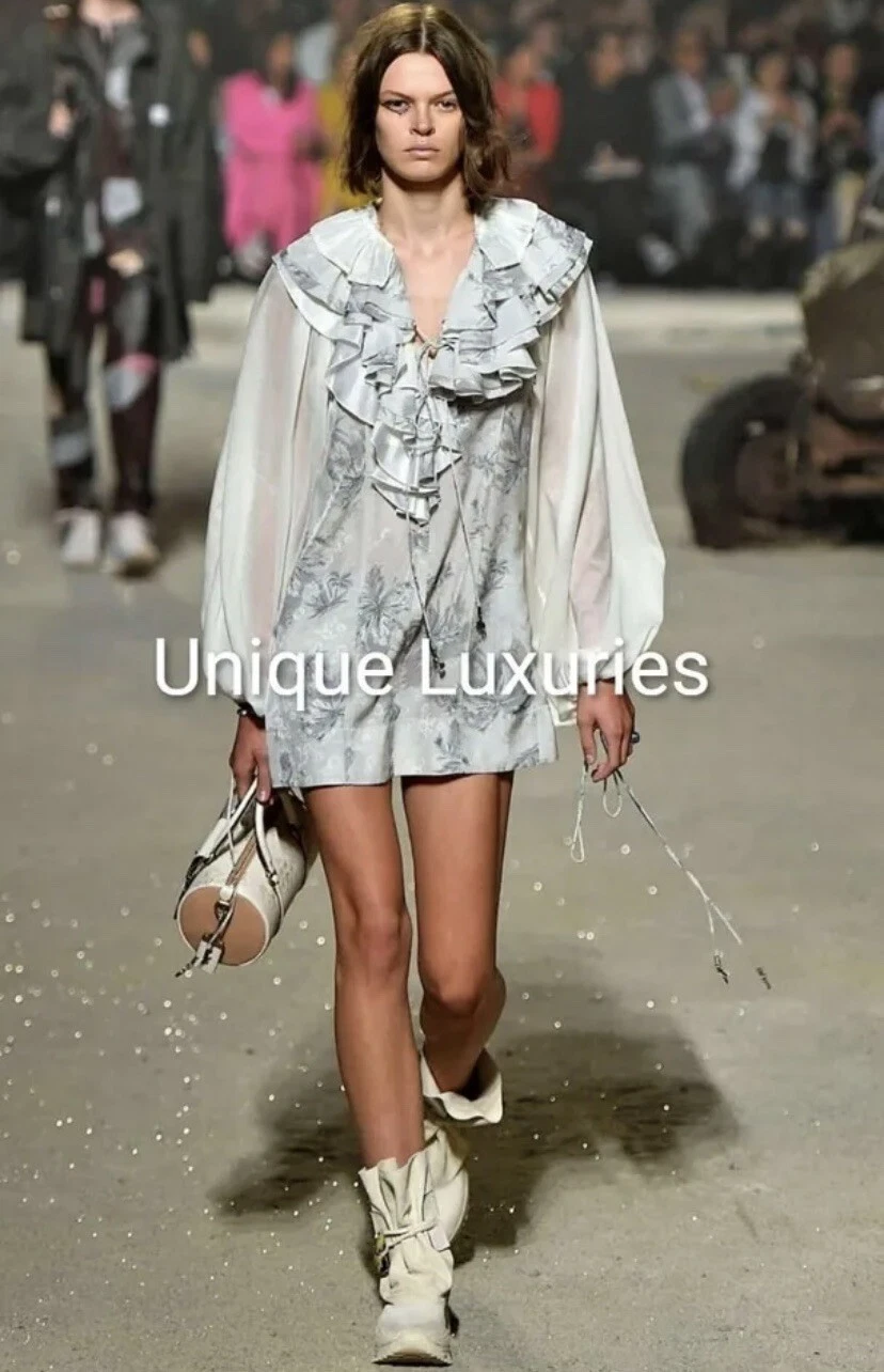 Mini abito da donna nuovo con etichette Coach palma taglia 2 $695 passerella lusso