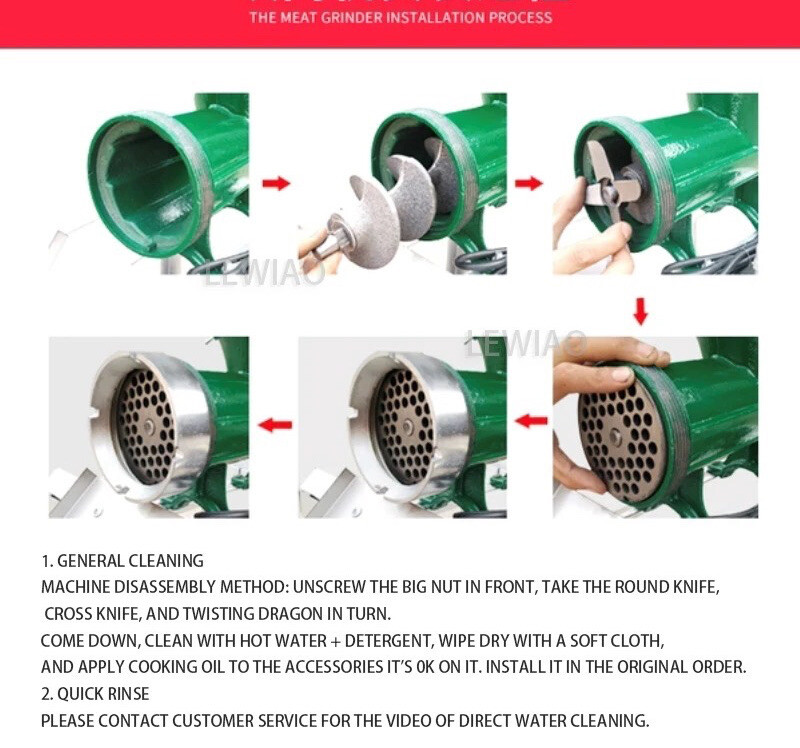 Commercial Meat Grinder Mincer Bone Fish Grinding/Cutting Machine eBay