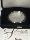 2016-W AMERICAN EAGLE 1 OZ SILVER PROOF COIN 30th Anniversary