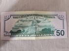 Rare $50 Bill With JEWISH NEW YEAR OF ROSH HASHANAH  — photo 2
