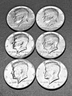 6 Kennedy Half Dollars (2) 1967, (2) 1968D & (2) 1969D  50 Cents Each      #5627 — photo 3