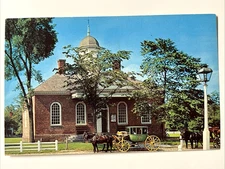 Postcard Old Court House, Williamsburg, Virginia 1107
