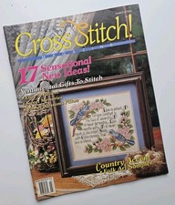 Vintage Cross Stitch Magazine Number 15 February-March 1993 Lot Of Patterns