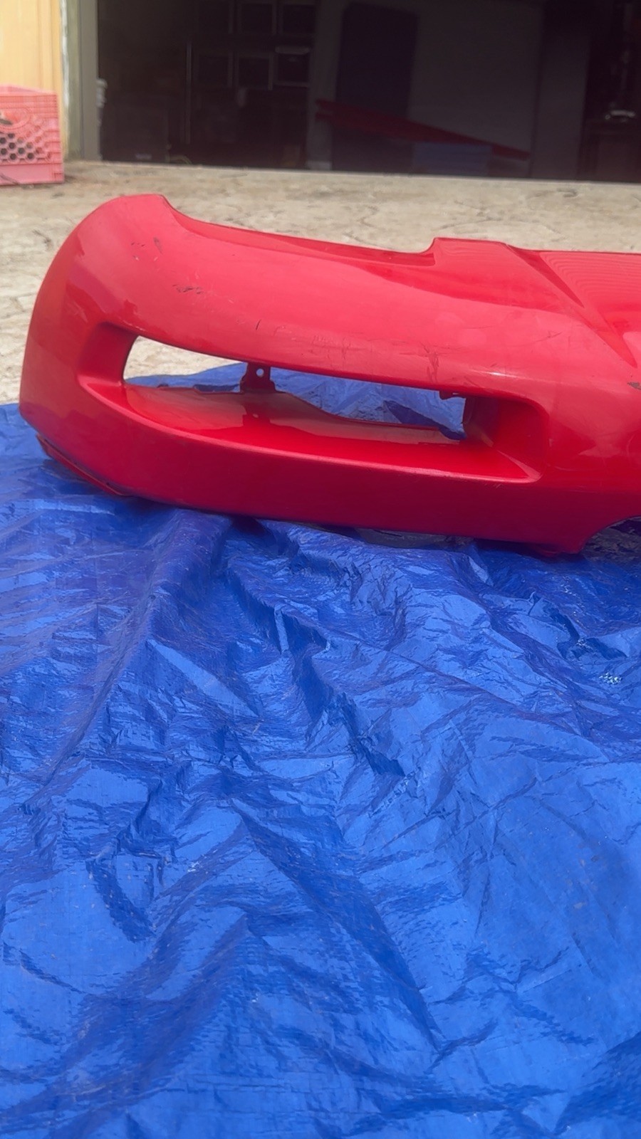 ACURA NSX RED FRONT BUMPER 2 piece  1991-1994 1995 1996 1997 1998 1999