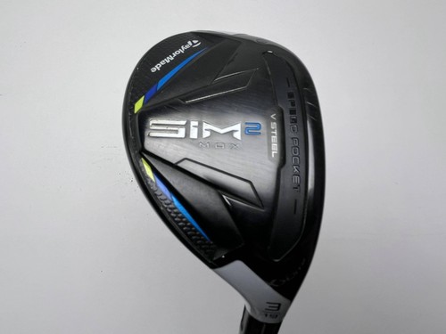 TaylorMade SIM2 MAX Rescue 3 Hybrid 19* Fujikura Ventus Blue 7-S Stiff RH