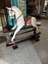 Vintage F H Ayres Of England Rocking Horse
