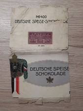 Schokoladenpapier - Deutsche Speise Schokolade Nr. 400 Premier Leipzig