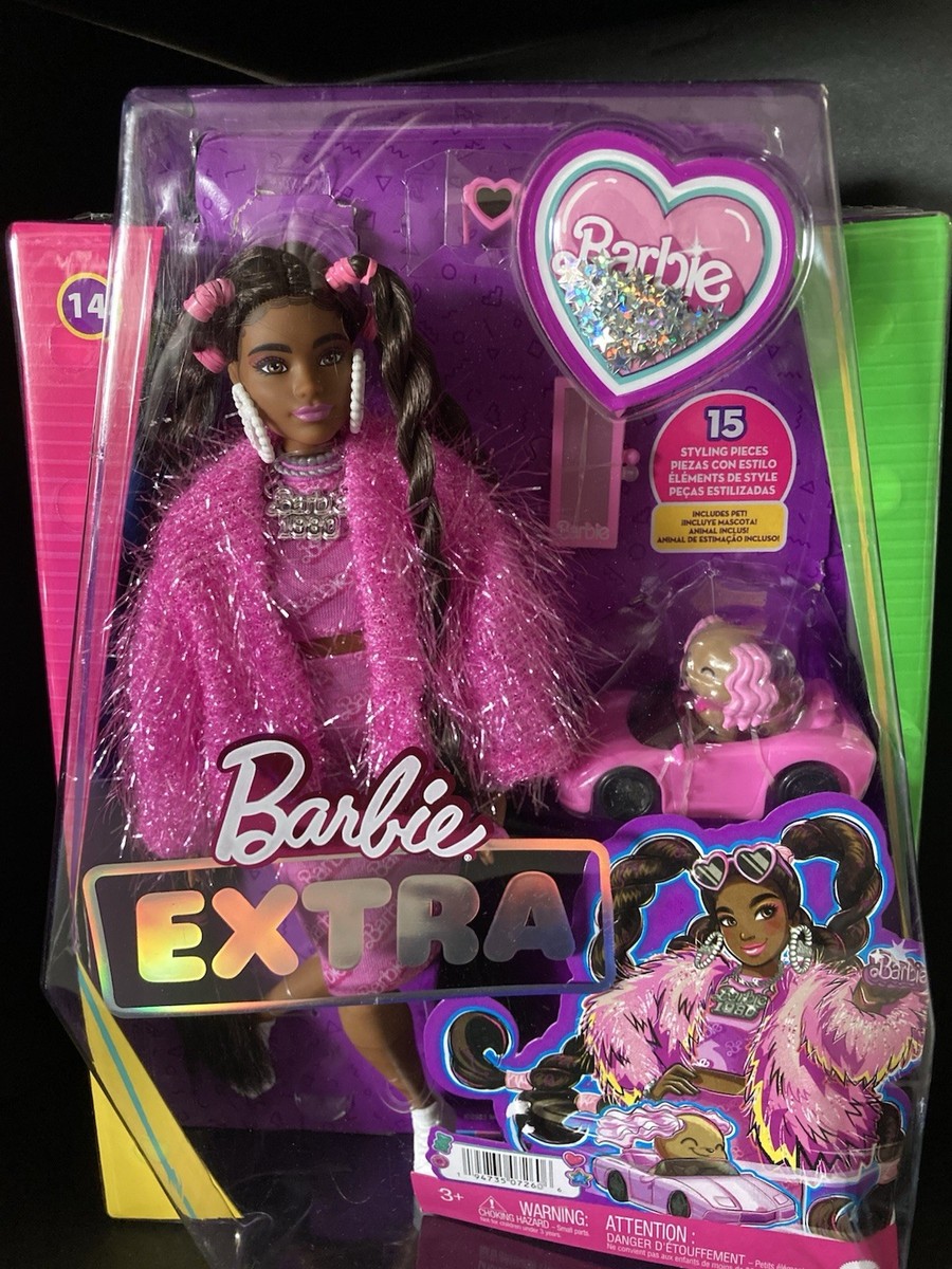 MATTEL Barbie Extra Doll #14 With Pet HHN06 | eBay