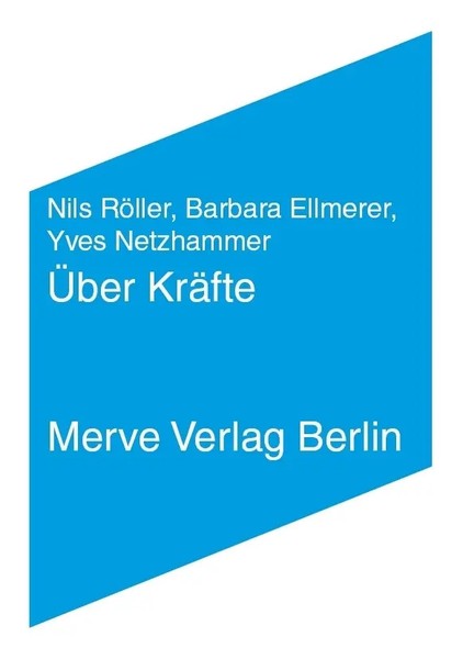 ÜBer KräFte | Journal FüR Kunst, Sex Und Mathematik | Barbara Ellmerer (U. A.)-image