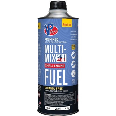Fuels SEF Multi-Mix 40:1/50:1 Premixed Gas+Oil 2-Cycle Small Engine Fuel, Rea...