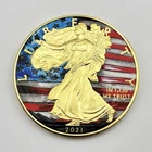 National Collector's Mint 2021 1oz 999 Silver Eagle Type 1 Colorized US Flag