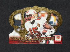 1996 Pacific Crown Royale Die-Cut #CR-39 Terrell Owens RC Rookie 49ers